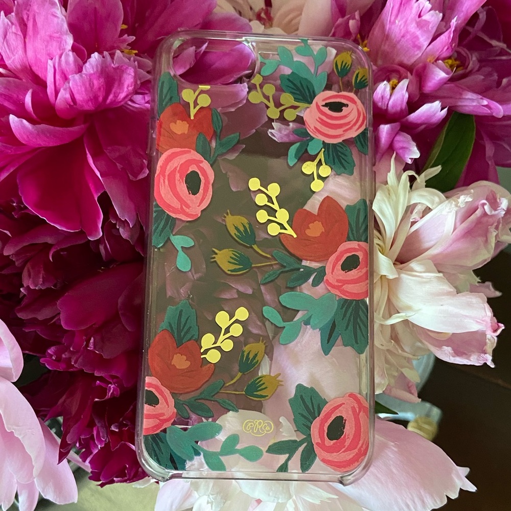 Rifle Paper Company Floral IPhone 8 Clear Case